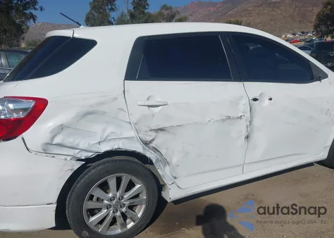 2010 Toyota Matrix из США, поврежденный, VIN 2T1KU4EE8AC523945